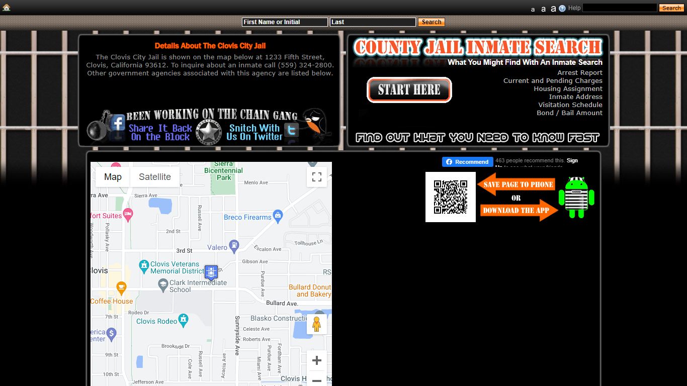 Clovis City Jail - County Jail Inmate Search and Facility ...